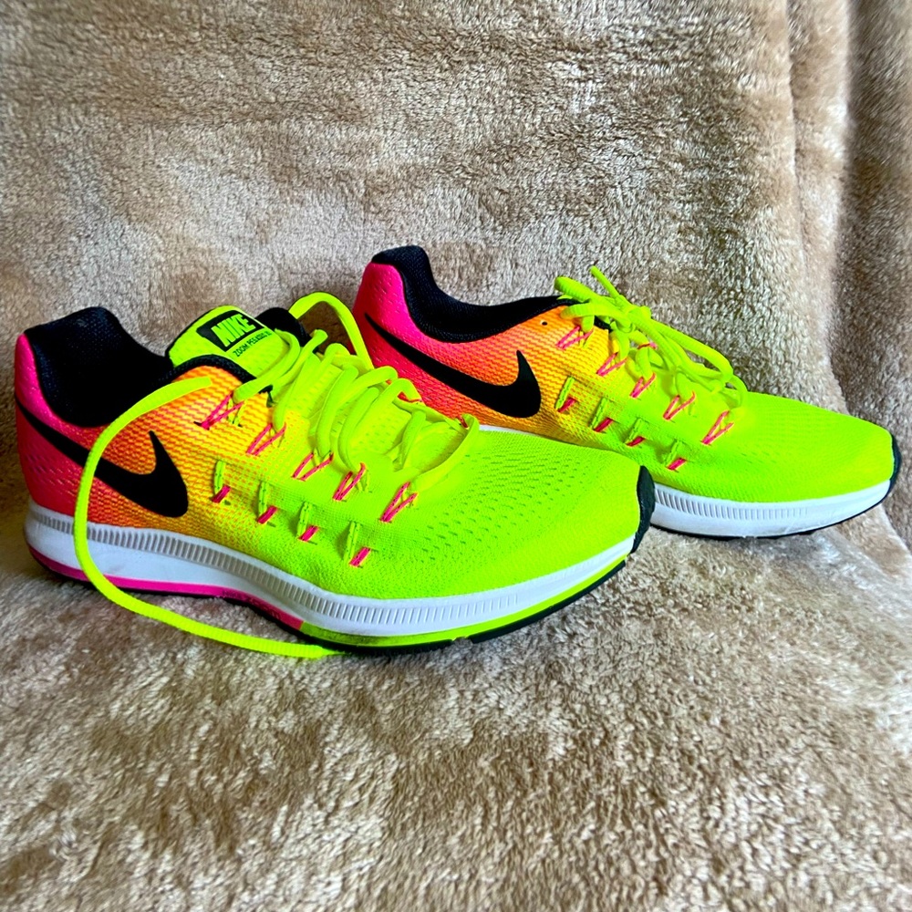 Neon Nike Shoes